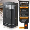 Keramický ohrievač Brandson s Wi-Fi a aplikáciou, 1500 W, Náhľad obrázku produktu 2