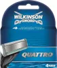 Wilkinson Sword Quattro Cartridge Razor Blades Produktbild-Vorschau 1