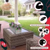 KOTARBAU® Blumenkasten Blumentopf 58x18x16 cm Weiß Produktbild-Vorschau 8