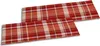 GO-DE Textil, Bankauflage 2-Sitzer, 2er-Set, Farbe: rot, Produktbild-Vorschau 1