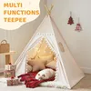 Tipi Zelt, Klassisches Indisches Spielzelt, Faltbares Produktbild-Vorschau 6