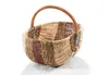 Kobolo Handle Basket Hanger Nákupní košík Tkaný ratanový Náhled obrázku produktu 4