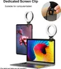 Mini-4-Zoll-LED-Ringlicht zum Aufstecken für Laptops, Produktbild-Vorschau 3