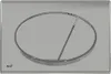 A close-up studio shot of a toilet flush plate. Náhľad obrázku produktu
