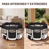 IvoQ Parque plegable para cachorros con techo – 114 x 114 x Vista previa de la imagen del producto 6