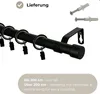 LOFT 280 cm 1-läufige Gardinenstange Schwarz 19 mm aus Produktbild-Vorschau 9