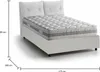 Doppelbett Dmorin, Containerbett mit Kunstlederbezug, 100%  Produktbild-Vorschau 3