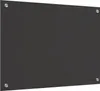 vidaXL Küchenrückwand Dunkelgrau 70 x 50 cm Gehärtetes Glas Produktbild-Vorschau 3