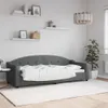 vidaXL Tagesbett Dunkelgrau 80x200 cm Stoff Produktbild-Vorschau 2