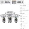 Eglo 110148 LED GU10 2-fach Leuchtmittel 2x3W Ø50mm Produktbild-Vorschau 4