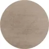 A round, beige rug shown from a top-down perspective on a white background. Produktbild-Vorschau