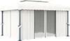 vidaXL Pavillon mit Vorhängen & LED-Lichterketten 4x3 m Produktbild-Vorschau 4