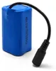 A blue battery pack with a black cable and connector. Anteprima dell’immagine prodotto