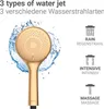 WENKO Duschkopf Watersaving Gold matt, Produktbild-Vorschau 4