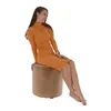 Kondela Top 45 Hocker – hellbraun Produktbild-Vorschau 6