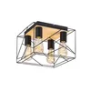 Lampada da soffitto E27 4x40W colore nero 71024 Boire Anteprima dell’immagine prodotto 1