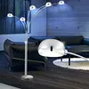 Globo Lighting Stehleuchte Metall verchromt, 5x E14 Produktbild-Vorschau 3