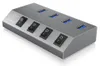 ICY BOX IB-HUB1405, USB 3.2 Gen 1 (3.1 Gen 1) Type-B, USB Náhled obrázku produktu 4
