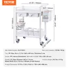 VEVOR laboratorní vozík se 2 úrovněmi, laboratorní vozík se Náhled obrázku produktu 7