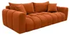 Sofa z funkcją spania i pojemnikiem, tkanina welurowa Podgląd zdjęcia produktu 3