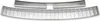 Three pieces of stainless steel car trim, likely for a bumper or sill, are displayed against a white background. Produktbild-Vorschau