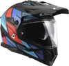 LS2 Endurohelm MX702 Pioneer II, zwart, rood, blauw, maat Productafbeelding-voorbeeld 9