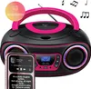 Denver TDB-212BT Boombox mit CD, Bluetooth, USB, AUX, Produktbild-Vorschau 3
