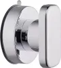 INF Saugnapfgriff Toilettendeckelheber Schrankgriff Silber Produktbild-Vorschau 1