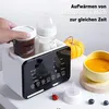 Baby-Flaschenwärmer 8-in-1 – erwärmt 2 Flaschen (weiß) – Produktbild-Vorschau 5