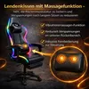 Gaming-Stuhl COYOTE LED, ergonomischer Gaming-Bürostuhl mit Produktbild-Vorschau 3