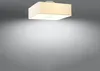 Lampa sufitowa klosz kwadratowy biały 45 x 25 cm LOKKO Podgląd zdjęcia produktu 3