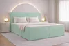 MOEBLO Boxspringbett Bett 04 – Boxspringbett aus Cord, Produktbild-Vorschau 1