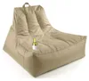 Lumaland Sedací vak Lounge In-& Outdoor 380 l béžový Náhled obrázku produktu 1