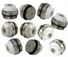 A collection of radiator bleed valves arranged on a white background. Podgląd zdjęcia produktu