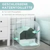 PawHut Katzentoilette Katzenklo mit Schaufel Filter für Produktbild-Vorschau 6