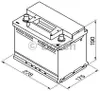BOSCH Batterie de démarrage S3008 70AH 0 092 S30 080 Voir les images du produit 8