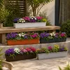 Blumenkasten geli Standard Kunststoff 80x17x14 cm weiß Produktbild-Vorschau 7