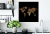 MuchoWow® Poster Weltkarte - Braun - Vintage 50x50 cm - Produktbild-Vorschau 3