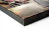 Kobolo Wandbild Wanddeko Metallbild 3D-Bild - Café - 90x90 Produktbild-Vorschau 4