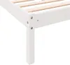 Massivholzbett Extra Lang ohne Matratze Weiß 90x220 Produktbild-Vorschau 6