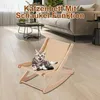 Verstellbares Katzenbett aus Sisal,faltbare Katzenliege Produktbild-Vorschau 5