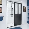 Porte de douche coulissante type Atelier 120x200cm - Voir les images du produit 2