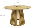 home24 Massiver Gartentisch - Akazie Massiv - Braun Produktbild-Vorschau 9