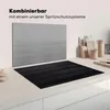 KitchenYeah© Herdabdeckplatte Schwarzer Hintergrund mit Produktbild-Vorschau 3