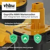 vhbw 2x Akku Ersatz für Black & Decker A9266, A9275, A9252, Produktbild-Vorschau 5