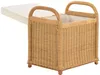 KRINES HOME Rattanowy stołek z miejscem do przechowywania Podgląd zdjęcia produktu 6