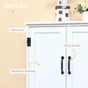 HOMCOM Küchenschrank, hohes Küchen-Sideboard, Hilfsmöbel Produktbild-Vorschau 5