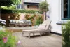 Chaise longue Keter Atlas couleur cappuccino avec coussin Voir les images du produit 4