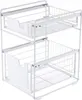 Organizer Pod Zlew Kuchnia Łazienka Składany 28Cm Biały Podgląd zdjęcia produktu 1