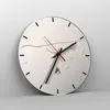 Wanduhr - Rund - Glasuhr - Skizze Nacktheit Frau - 30x30cm Produktbild-Vorschau 4